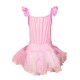 image 3 of Barbie Childrens/Kids Ballerina Costume - Pink - M M