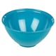image 2 of 3 Pcs Durable Plastic Colourful Mixing Bowls Set Microwave and Dishwasher Safe | Multi | Teal
