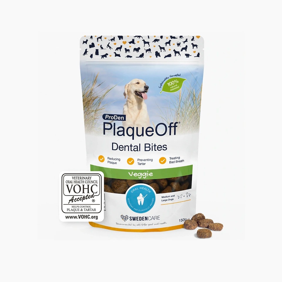 image 1 of Dental PlaqueOff Dental Bites for Large Dog Removes Plaque Tartar and Bad Breath