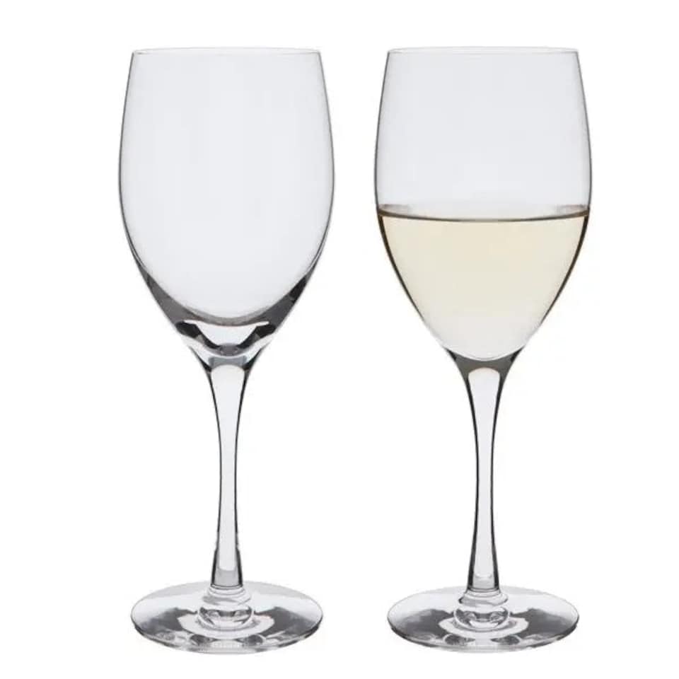 image 1 of White Wine Glasses: 2 x 350ml Dartington Wine Master White Wine Glasses Clear