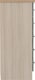 image 6 of Nevada 5 Drawer Narrow Chest Grey