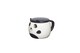 image 1 of KitchenCraft Painted Ceramic Novelty Panda Mug with Lid | Black