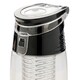 image 2 of XD Collection Lockable Water Bottle - Transparent - One Size Clear | One Size
