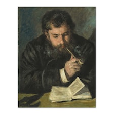Claude Monet Portrait Renoir Vintage Wall Art Poster Print 12X16"