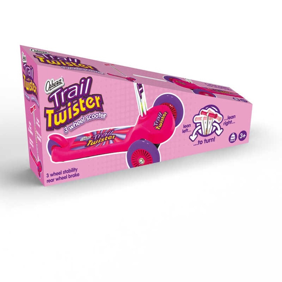 image 1 of Trail Twist Scooter Pink