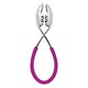 image 4 of Bugatti Kiss Salad Tongs Fuchsia