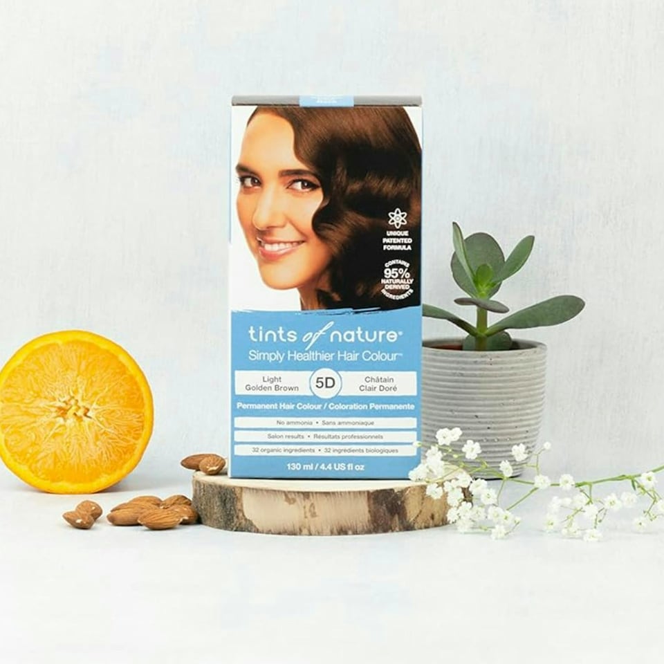 image 1 of Tints of Nature 5D Light Golden Brown Hair Dye, Ammonia-Free