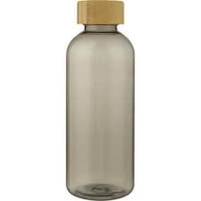 Bullet Ziggs Plastic 650ml Sports Bottle - Transparent/Charcoal - One Size