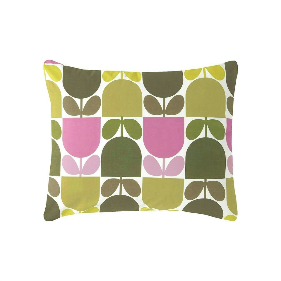 image 1 of Orla Kiely Multi BLOCK Stem Standard Pillowcase Pair