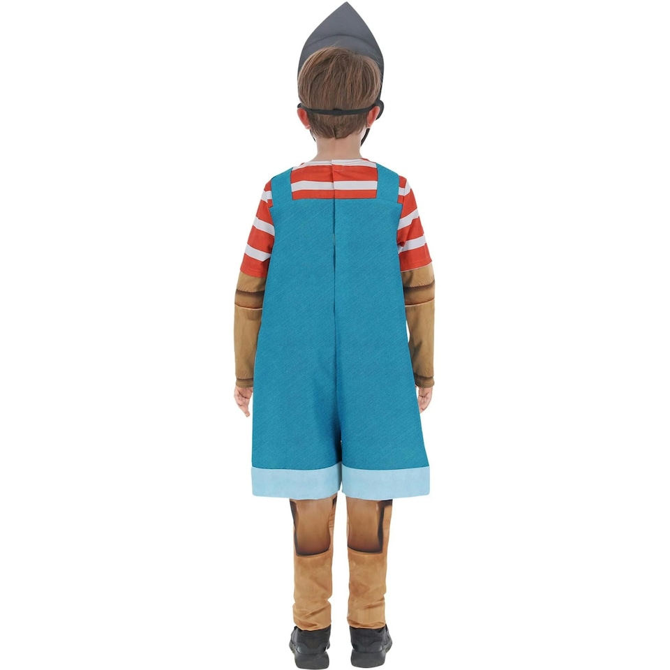 image 1 of Pinocchio & Friends Childrens/Kids Pinocchio Costume Set - Multicoloured - 7-9 Years