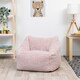 image 1 of Kids Teddy Bear Armchair Bean Bag  Childrens Bean Bags | Pink | Pink | M | 1