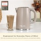 image 8 of Hamilton Beach Harmony 1.7L Kettle Cappuccino