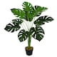image 6 of Outsunny 85cm Artificial Monstera Tree Fake Plant in Pot Indoor Décor