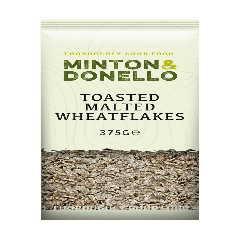 image 1 of Minton & Donello Toasted Malted Wheatflakes 6 x 375g