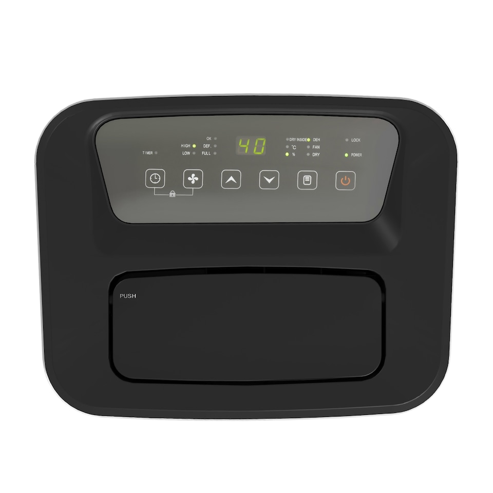 image 1 of HOMCOM 20LDay 6000mL Portable Quiet Dehumidifier with Auto Defog, 24H Timer, 3 Dehumidifying Modes, Electric Moisture Air Dehumidifier for Home Laundry Basement