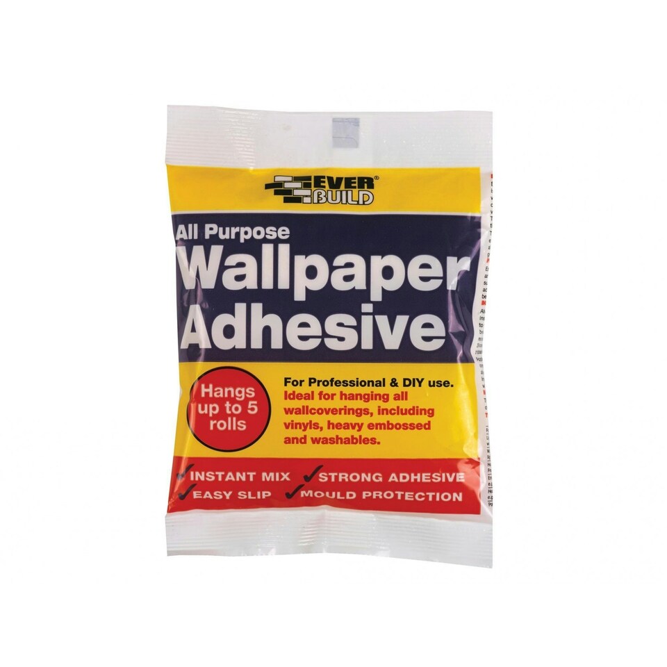 Everbuild Sika All Purpose Wallpaper Paste - Multi Colour - 5 Roll
