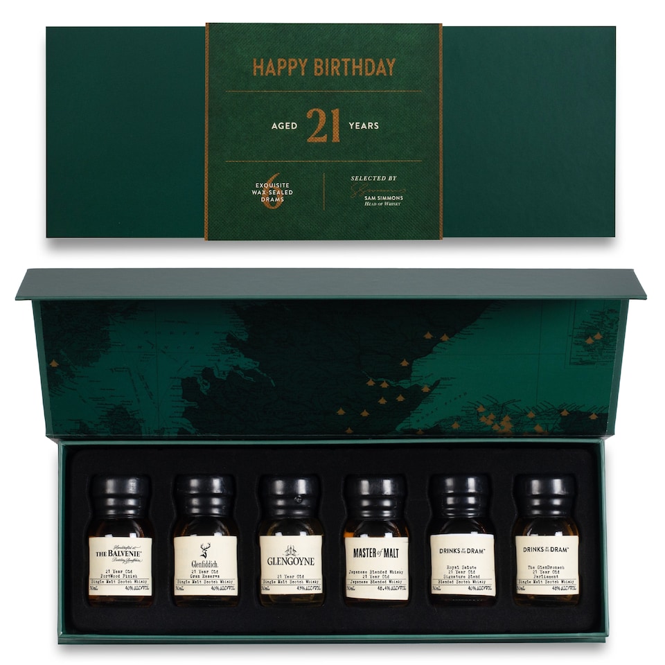 image 1 of 21 Year Old Whisky Tasting Set | Clear
