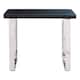 image 3 of Interiors by Premier Small Black Console Table Black