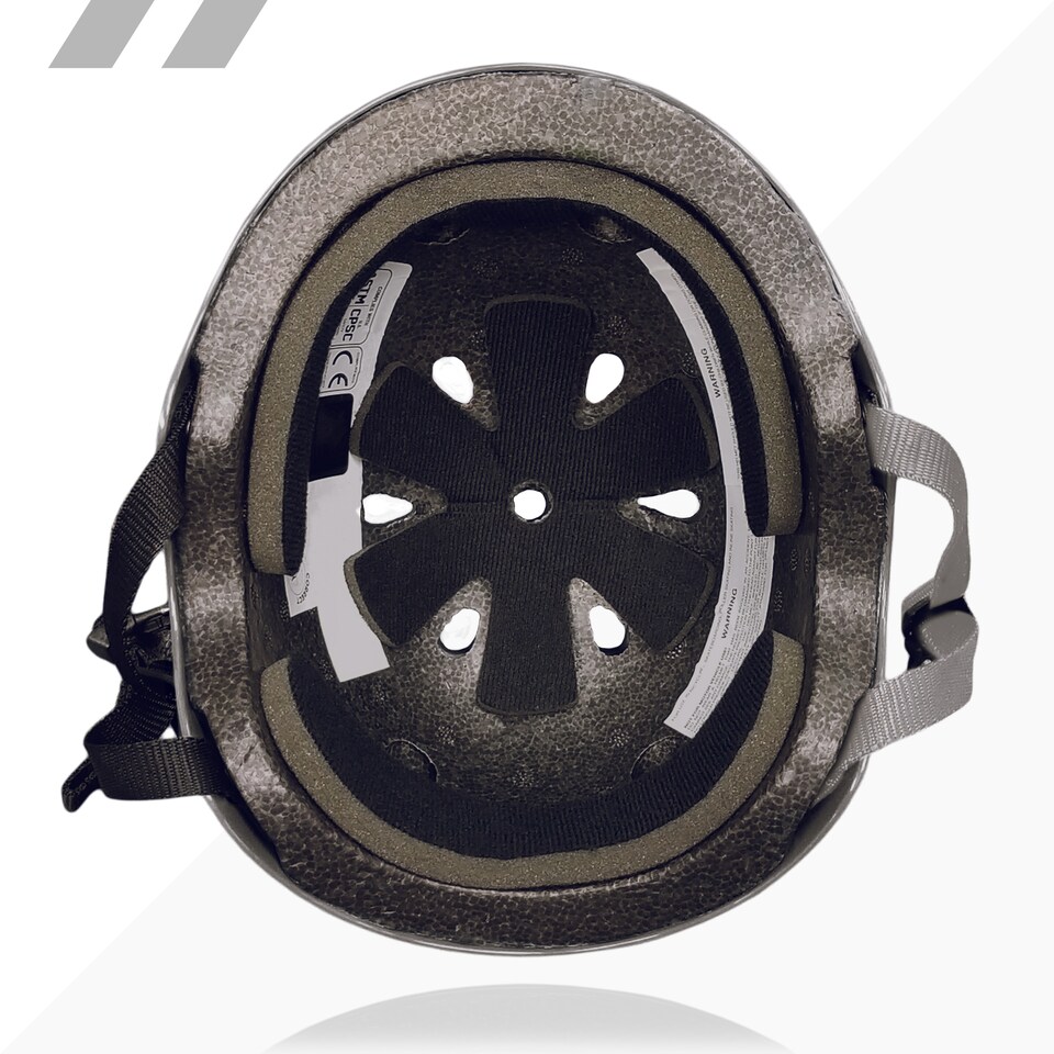 image 1 of Kids Multi Sport Helmet Grey 5+