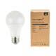 image 1 of ValueLights 10 Pack E27 White Plastic GLS LED 6W Warm White 3000K 500lm Light Bulb