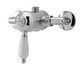 image 1 of Balterley Traditional Classic Bathroom Lever Handle 1 Outlet Concealed Shower Valve Round
