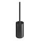 image 1 of Cosmic Free Standing Toilet Brush with Durable Metal for Bathroom, Brushed Black