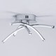 image 4 of BHS Aalto LED Cross Arm Ceiling Light | Silver | Chrome | 1