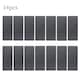 image 3 of Living and Home Stair Treads Non-Slip Mats Self-Adhesive - 14 Pcs Dark Grey