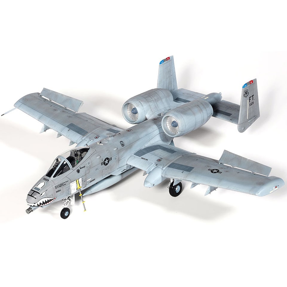 image 1 of Academy USAF A-10C 75th FS Flying Tigers Military Aircraft Model Kit Scale 1-48