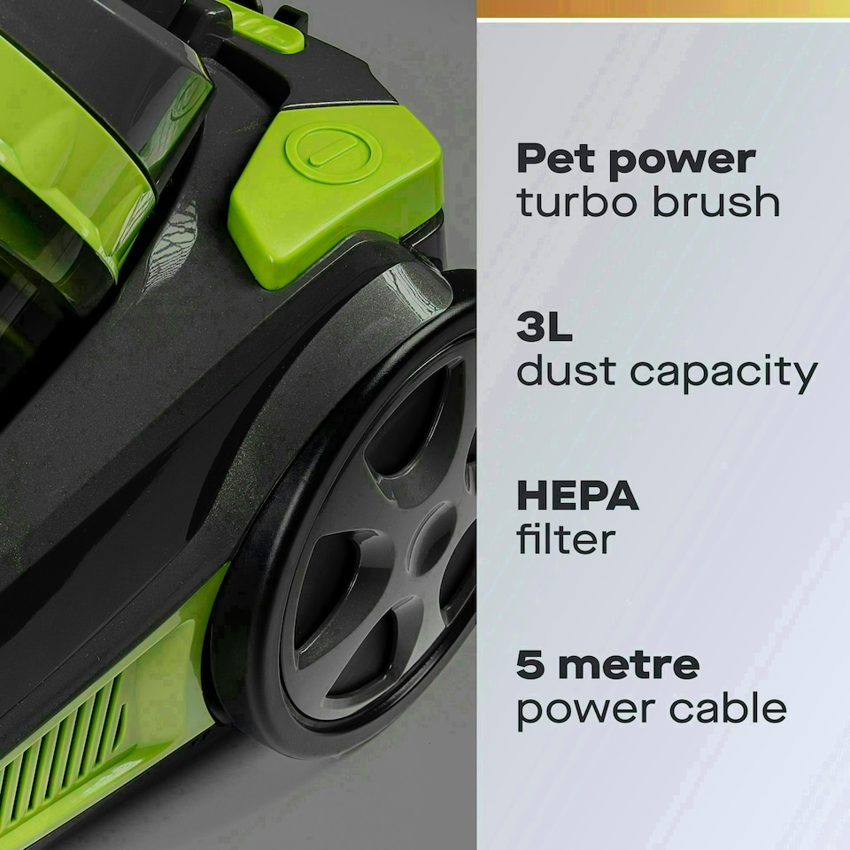 image 1 of Daewoo Tornado Pet, Bagless Cyclonic Cylinder Vacuum Cleaner