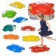 image 1 of ZONEKIZ Kids Stepping Stones, 9PCs Balance Stones for Indoors, Outdoors