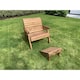 image 3 of Traditional "Big Daddy" Grand Chair With Footstool