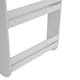 image 3 of Living and Home 4-Tier Modern Wall-Mounted Shelf - 53*12*118cm - White