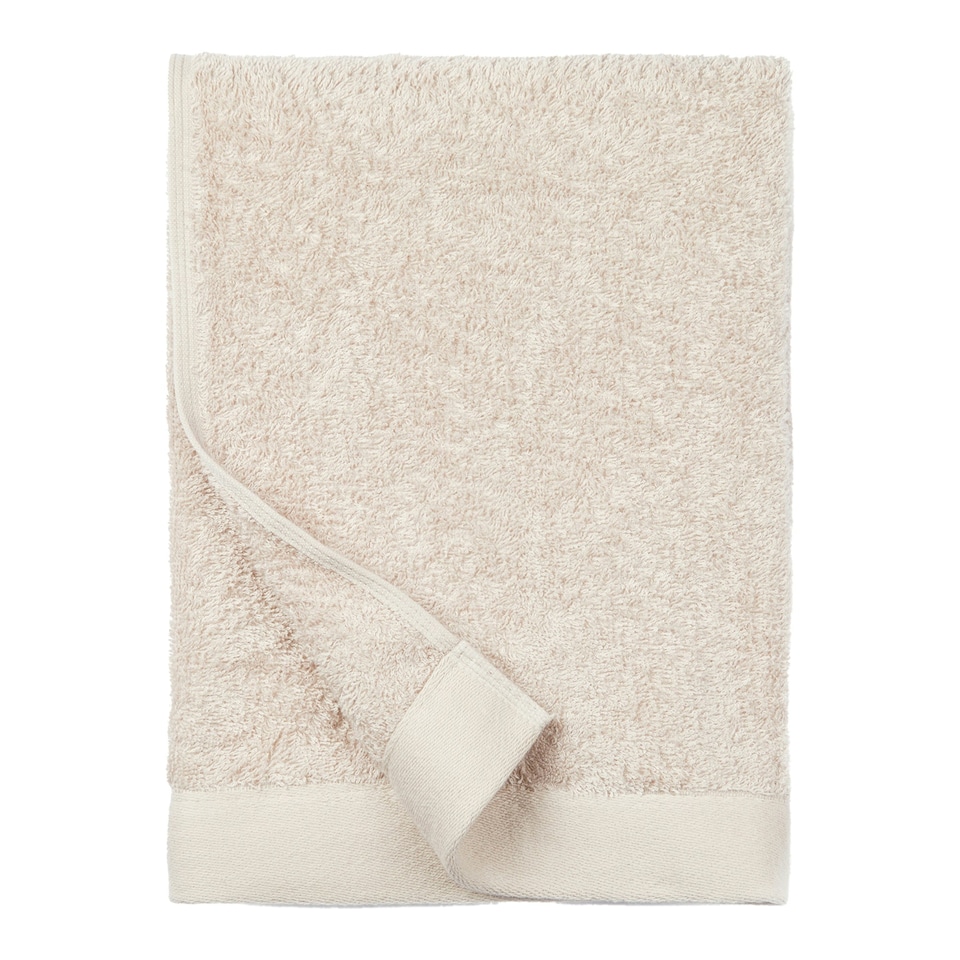 image 1 of Vinga Birch Plain Towel - Beige - 140cm x 70cm | Brown