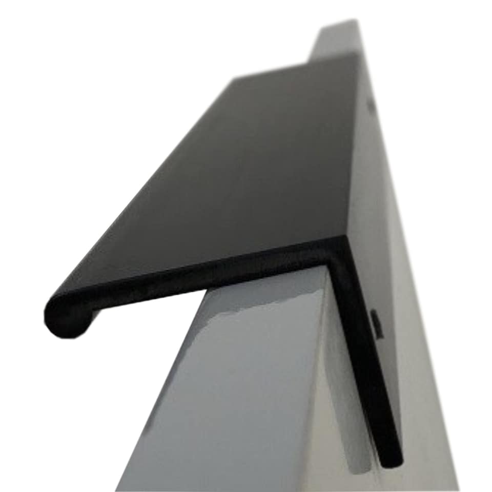 image 1 of Luna Kitchen End Panel Left Right Universal Wall Unit Grey Gloss 3000x720mm
