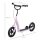 image 3 of HOMCOM Push Scooter, Teen Kids Scooter with 12" EVA Tyres, Pink