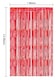 image 3 of Shimmer Tinsel Curtain, 2.5M x 1M Red