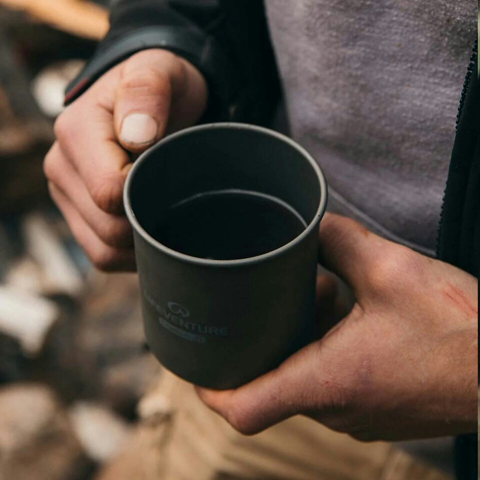 image 1 of Lifeventure Titanium Camping Titanium Mug