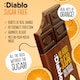 image 4 of Diablo No Added Sugar Dark Chocolate with Orange 75g 6 Pack