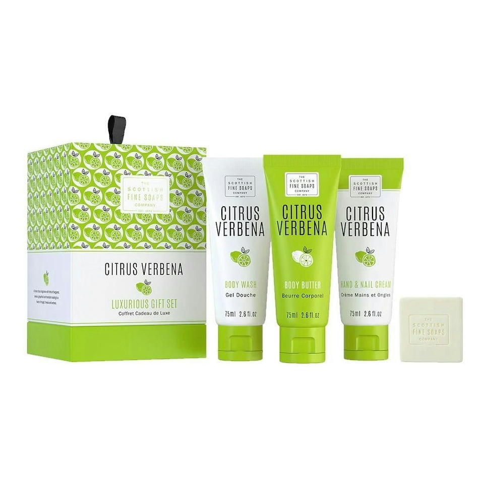 Scottish Fine Soaps Company Luxurious Gift Set Citrus Verbena