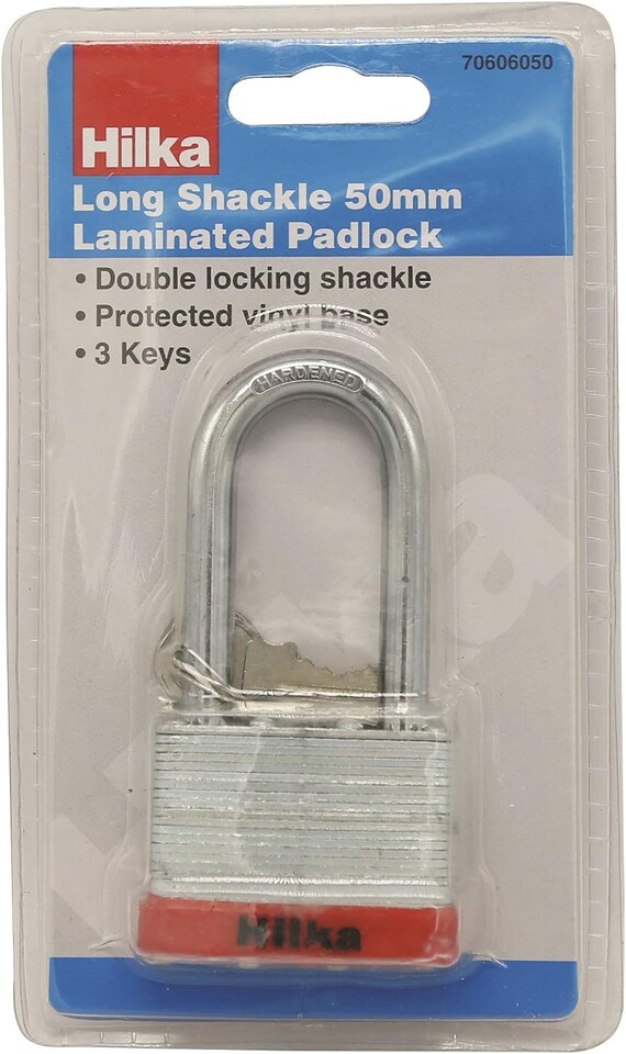 Hilka 50mm Padlock (Product Code: 70606050)