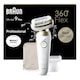 image 1 of Braun Silk-épil 9 Flex, Epilator For Easy Hair Removal, 9-041 3D, White/Gold