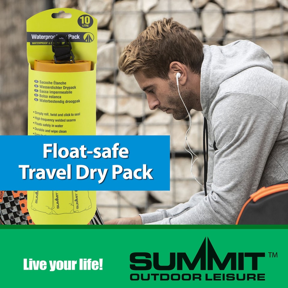 image 1 of PMS Summit Floating 10L Dry Bag - IP56 Waterproof