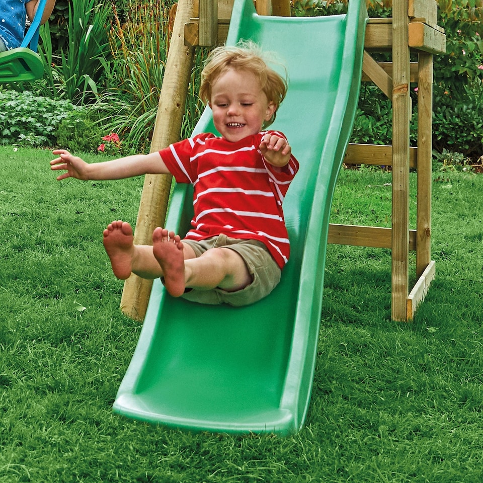 image 1 of TP Robin Swing with Roped Rapide Seat and 6ft Slide Set