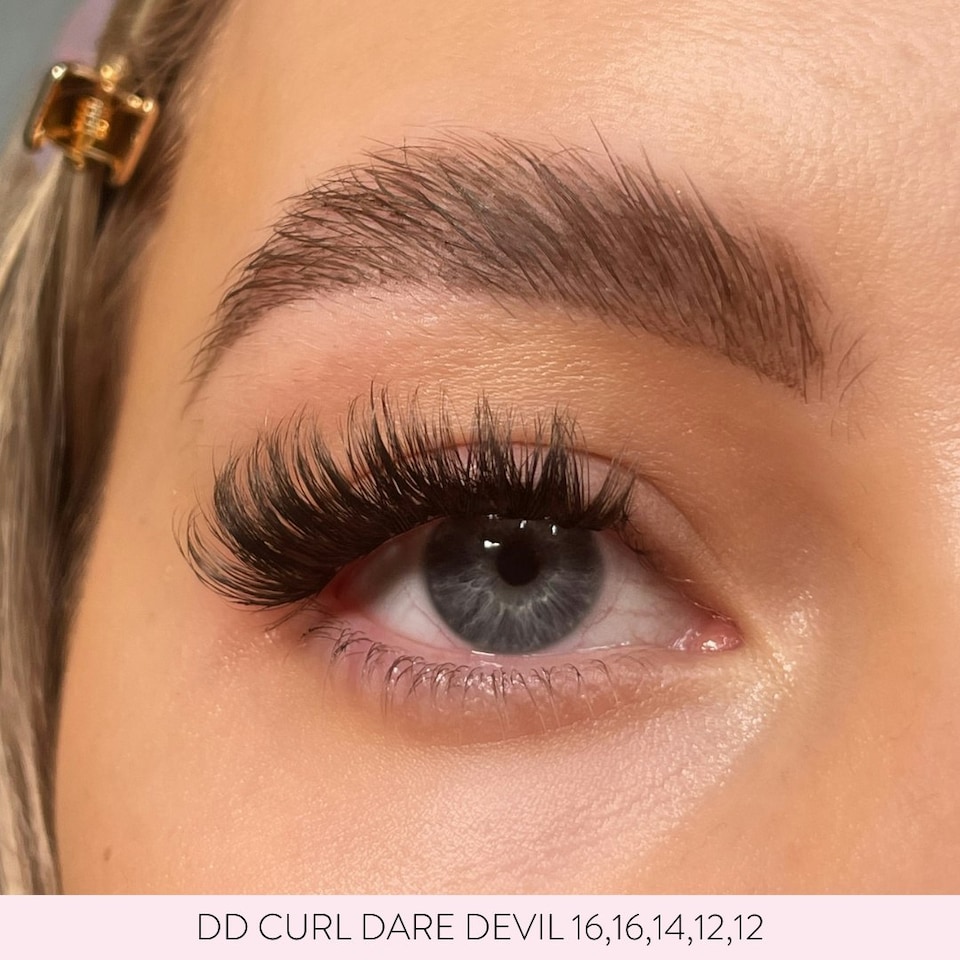 image 1 of House Of Amor - Eyelash Extensions - Dare Devil - Dd Curl Length - Medium