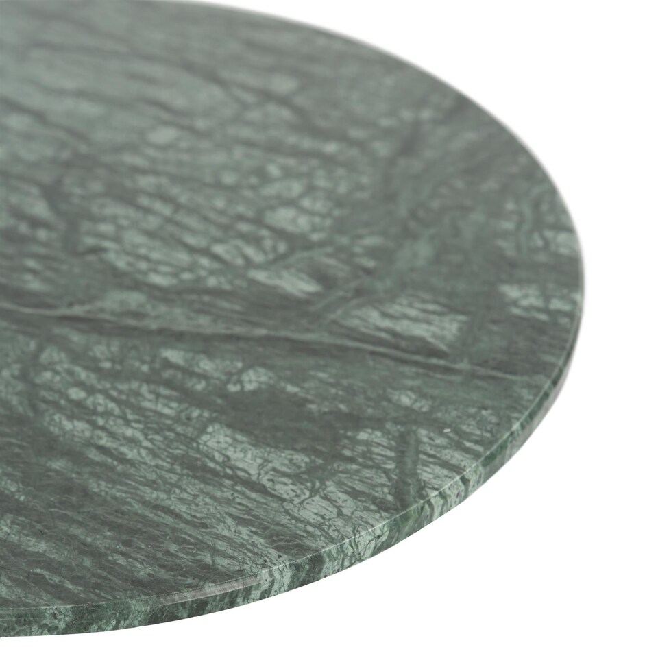 image 1 of Argon Tableware Round Marble Chopping Board - 30cm - Green | Green | Green