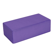 Yoga-Mad Hi-density Yoga Brick - Purple - 22cm x 11cm x 7cm