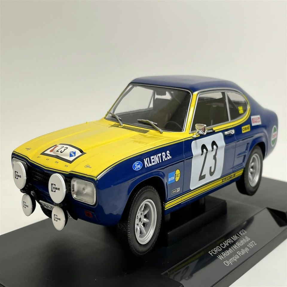 image 1 of Ford Capri MK I 1972 #23 Olympia Rallye 1:18 Model Car Group MCG18296R