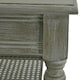 image 3 of The Serene Rattan Collection Coffee Table - Wood - L60 x W120 x H48 cm - Grey Grey