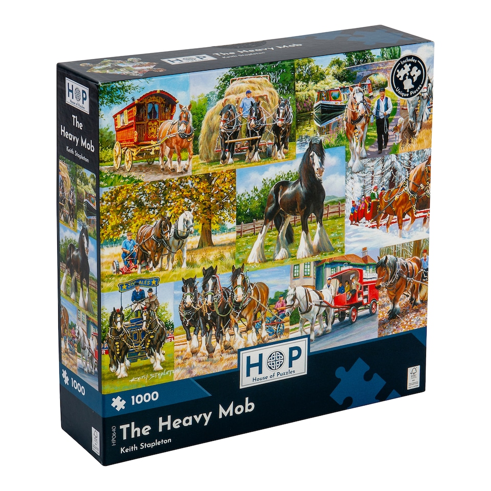 image 1 of The Heavy Mob 1000 Piece Jigsaw Puzzle